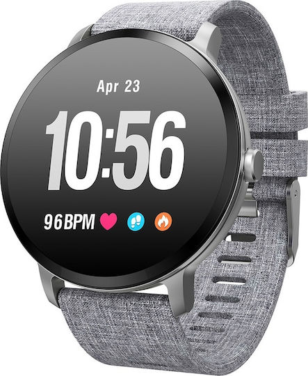 Volemer V11 Smartwatch with Heart Rate Monitor (Gray)