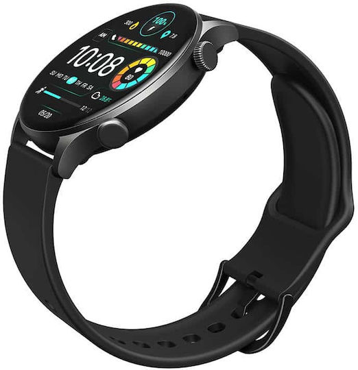 Haylou RT3 Solar Plus Smartwatch with Heart Rate Monitor (Black) vue 4