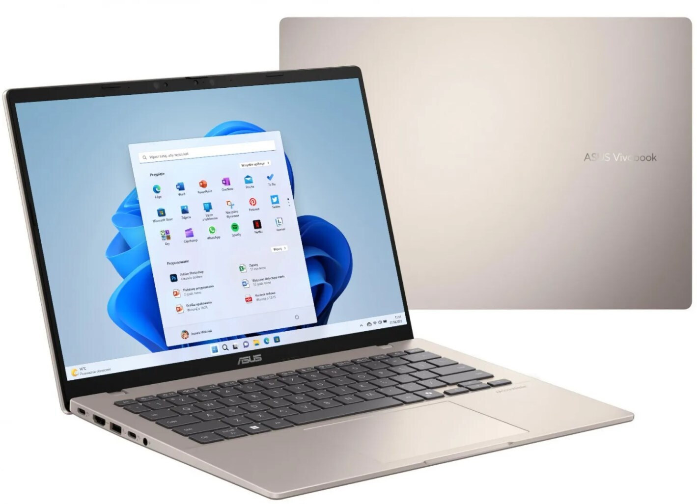 Asus VivoBook 14" FHD+ (Snapdragon-X X1-26-100/16GB/512GB SSD/W11 Home) (US Keyboard) view 1
