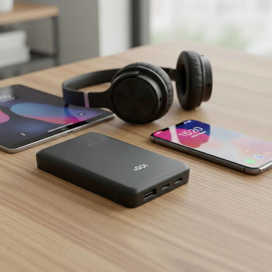 everActive EB-11QB Power Bank 10000mAh 20W with USB-A Port and 2 USB-C Ports Black view 8