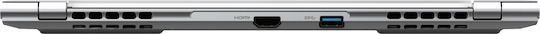 Gigabyte Aero 14 BMF-H2EEBB3SH 14" OLED (i7-13620H/16GB/1TB SSD/GeForce RTX 4050/W11 Home) Twilight Silver (US Keyboard) view 8