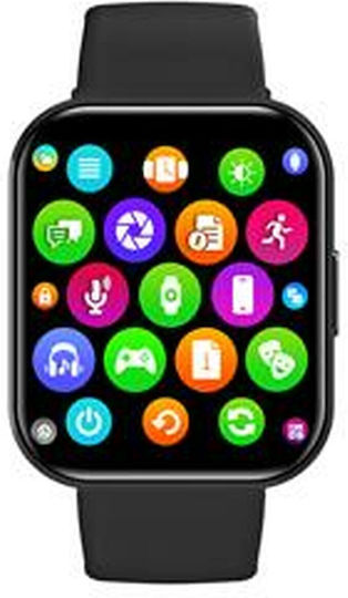 Celly TRAINERWATCH2 Smartwatch with Heart Rate Monitor (Black)