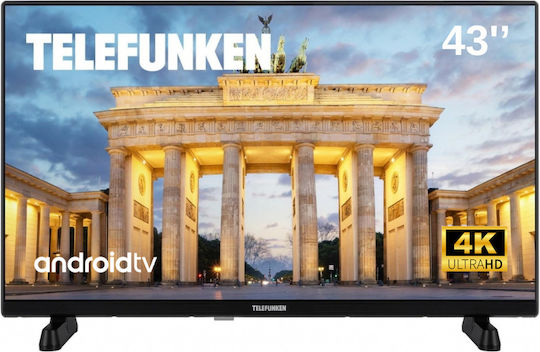 Telefunken Smart Television 43" 4K UHD LED 43UA9007F HDR (2024) Ansicht 3
