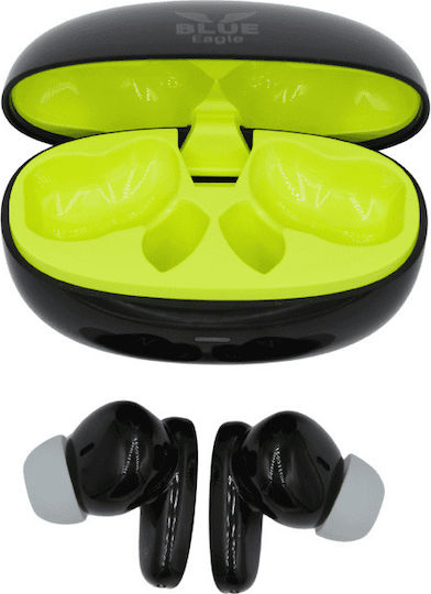 Blue Eagle Be-tws-01 Wireless Bluetooth Handsfree Black Green view 2