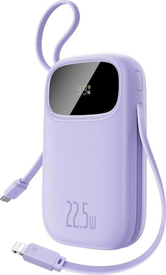 Baseus EnerFill FC31 QPow3 Ultra Power Bank 20000mAh 22.5W with USB-A Port Purple view 2