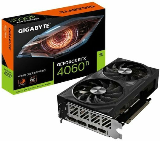 Gigabyte GeForce RTX 4060 Ti 8GB GDDR6 Windforce OC V2 8G Graphics Card