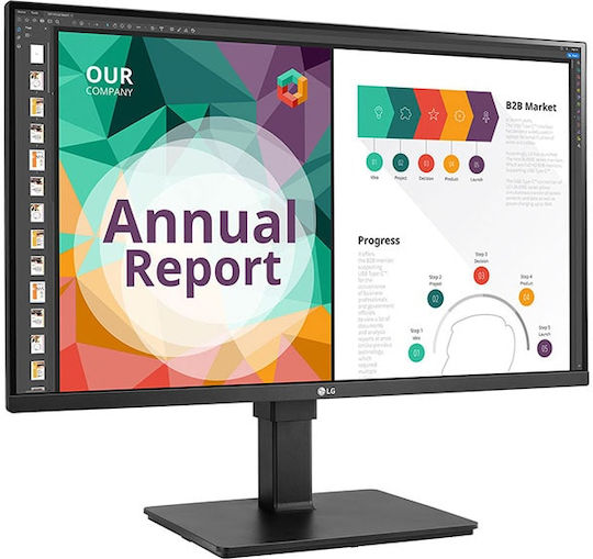 LG 32BN67UP-B IPS HDR Monitor 31.5" 4K 3840x2160 with Response Time 5ms GTG view 3