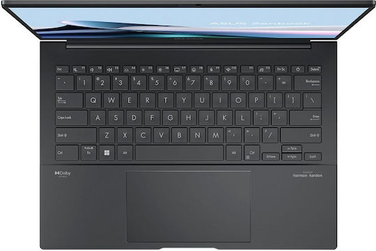 Asus Zenbook 14 Q425MA-U71TB 14" OLED FHD+ Touchscreen (Ultra 7-155H/16GB/1TB SSD/W11 Home) Jasper Grey (US Keyboard) view 3
