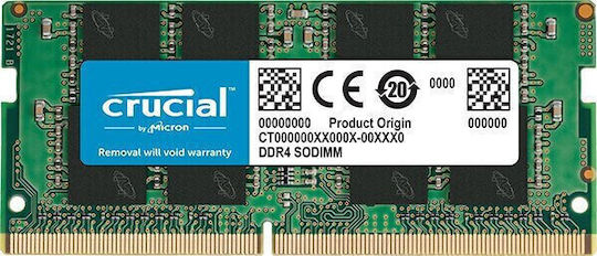 Crucial DDR4 with Module 1x8GB and Speed 3200 for Laptop CT8G4SFRA32AT view 3