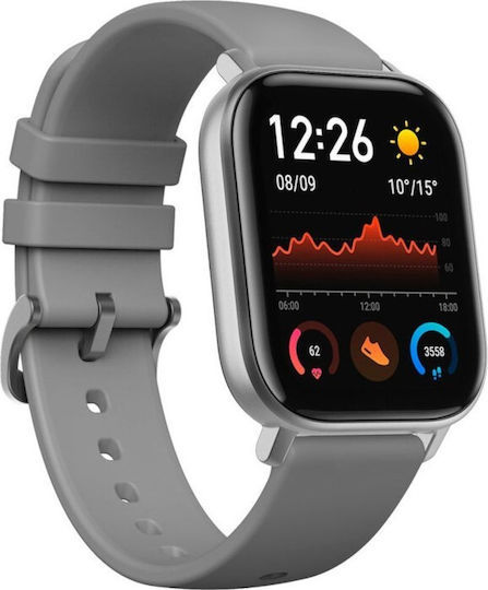 Amazfit GTS Aluminium 43mm Waterproof Smartwatch with Heart Rate Monitor (Gray) view 3