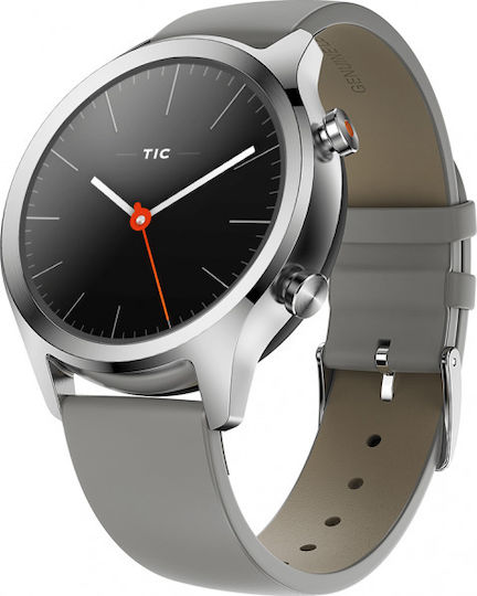Ticwatch C2 Stainless Steel 43mm Smartwatch (Silver) view 1
