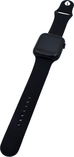 K90 45mm Smartwatch with Heart Rate Monitor (Black) view 7