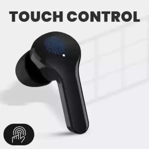 149609 In-ear Bluetooth Handsfree Earphones with Charging Case Black view 2