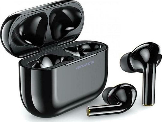 Awei T29 In-ear Bluetooth Handsfree Earphones with Sweat Resistance and Charging Case Black