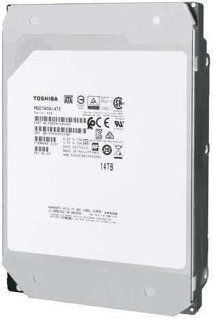 Toshiba Enterprise Helium MAMR 20TB HDD Hard Drive 3.5" SATA III 7200rpm with 512MB Cache for NAS MG10ACA20TE view 6