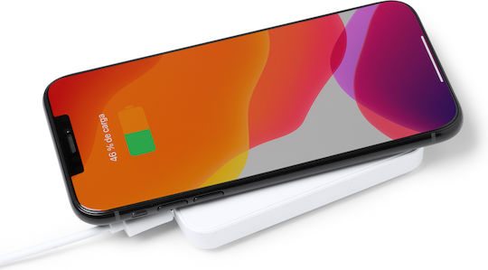 GUNDER MagSafe Power Bank 5000mAh 15W with USB-A Port and USB-C Port White Ansicht 3