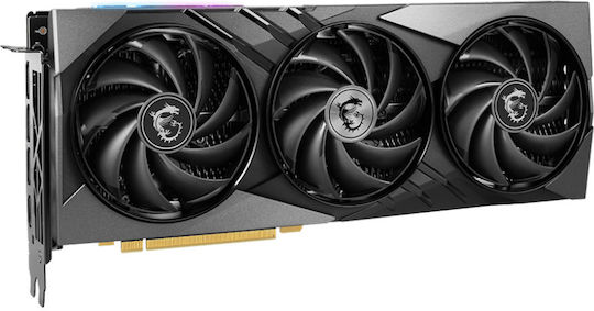 MSI GeForce RTX 4070 Super 12GB GDDR6X Gaming X Slim Graphics Card (912-V513-619 V513-619R) view 3