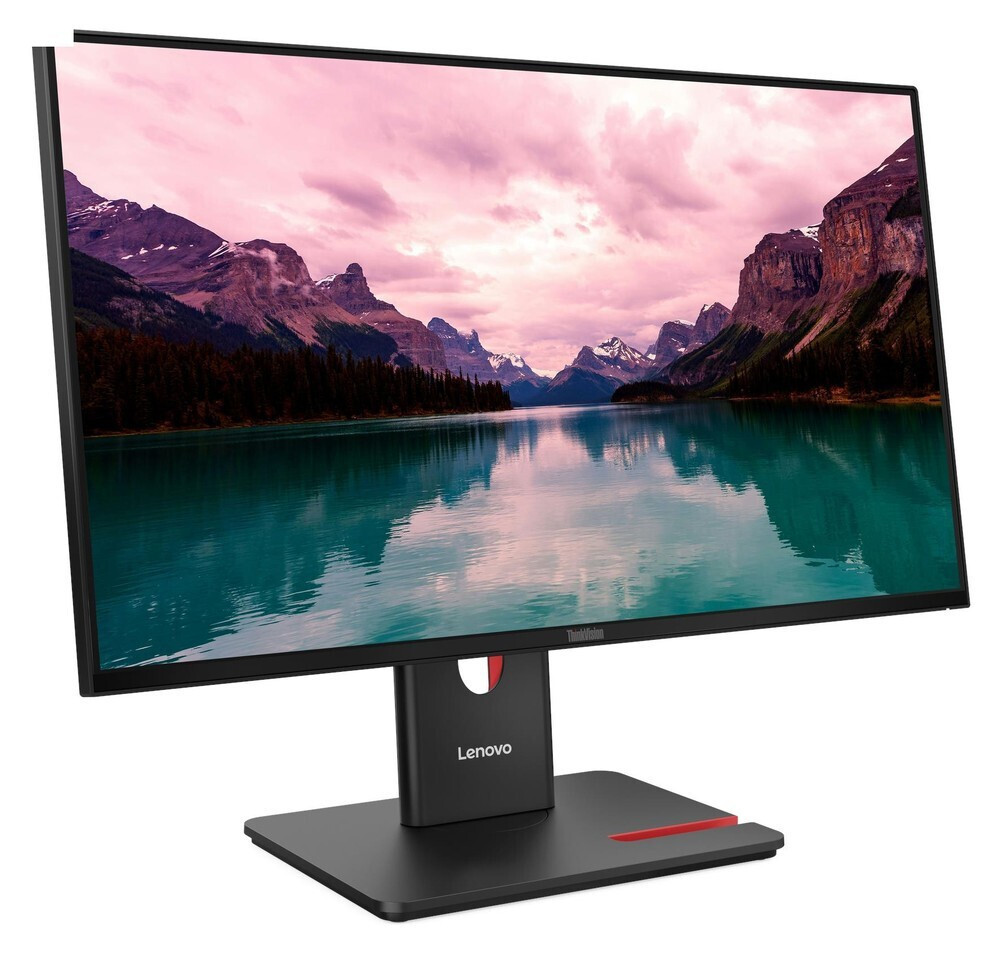 Lenovo ThinkVision T24-40 IPS Monitor 23.8" FHD 1920x1080 with 4ms Response Time GTG view 2