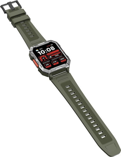 BlackView W60 Smartwatch with Heart Rate Monitor (Green) view 4