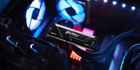 Kingston Fury Beast DDR4 with Module 1x16GB and Speed 3600 for Desktop KF436C18BB2A/16 view 6