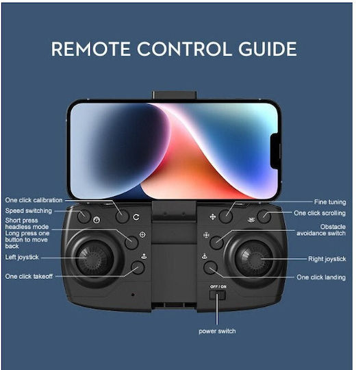 Andowl GST08 Drone with 4K Camera and Controller view 8