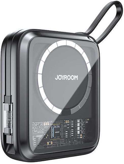 Joyroom JR-L006 Power Bank 10000mAh 22.5W with USB-A Port and USB-C Port Black