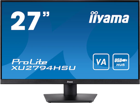Iiyama ProLite XU2794HSU-B1 VA Monitor 27" FHD 1920x1080 with Response Time 4ms GTG