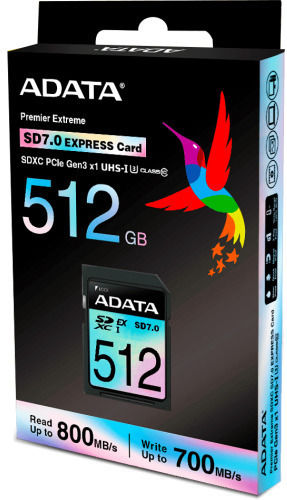 Adata Premier Extreme SDXC 512GB Class 10 U3 V30 UHS-I view 4