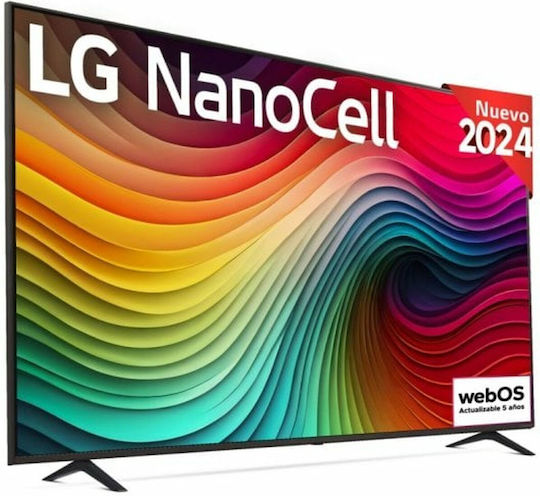 LG Smart Television 75" 4K UHD LED 75NANO82T6B HDR (2024) view 1