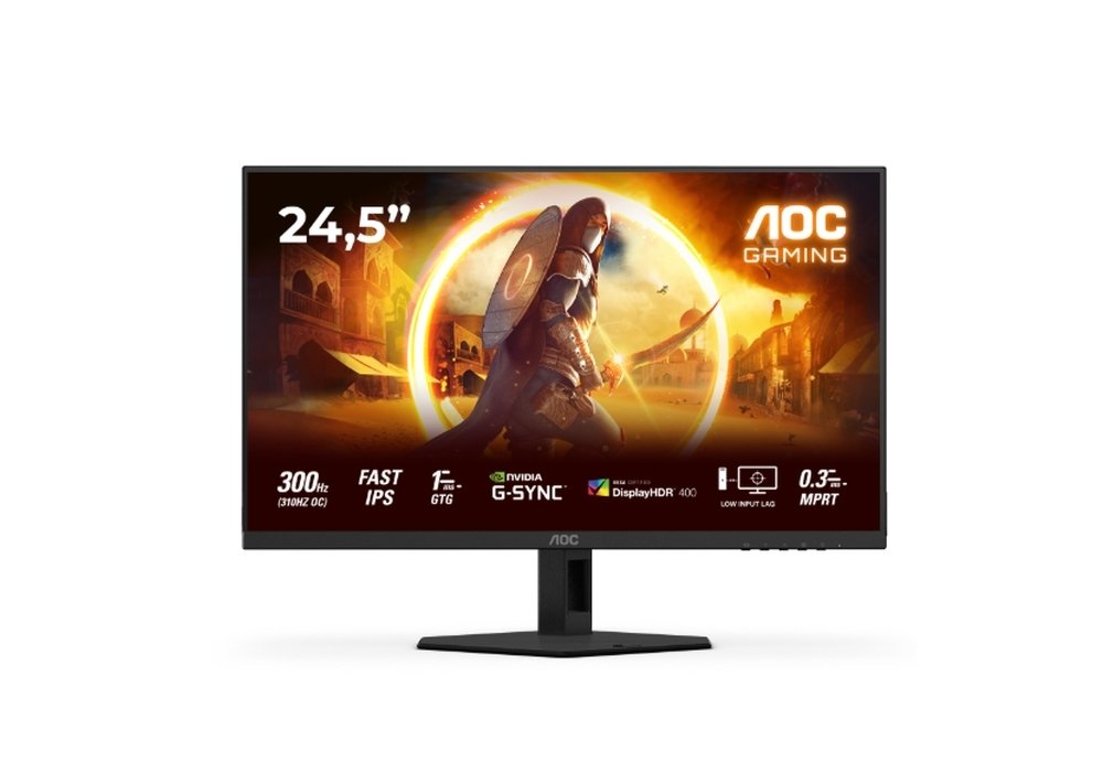 AOC 25G4SRE IPS HDR Monitor 24.5" FHD 1920x1080 300Hz