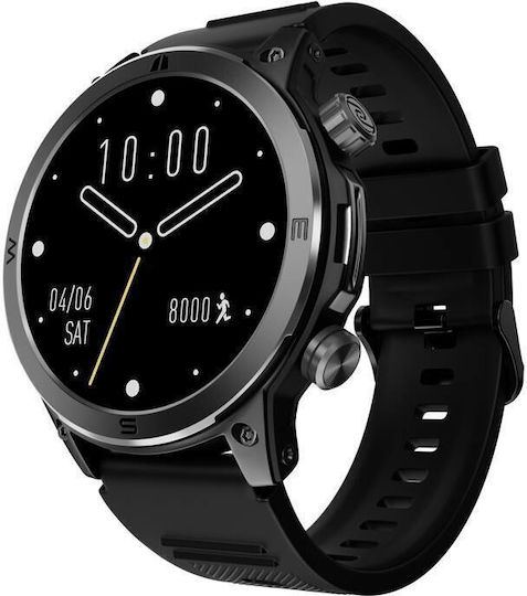 Noise Endeavour Smartwatch with Heart Rate Monitor (Black)