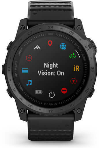 Garmin Tactix 7 Titanium Waterproof Smartwatch with Heart Rate Monitor (Black Silicone) view 2