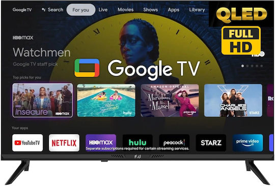F&U Smart Television 32" Full HD QLED FLG32141QL HDR (2024)