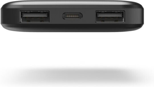 HAMA Pocket 5 Power Bank 5000mAh with 2 USB-A Ports Gray vue 2