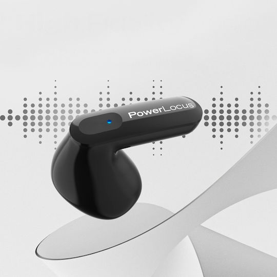 PowerLocus Vibe In-ear Bluetooth Handsfree Earphones Black view 4