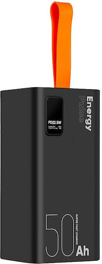 Obal:Me OMPWB50K Power Bank 50000mAh 22.5W with 2 USB-A Ports Black view 4