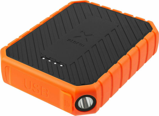 Xtorm Rugged Power Bank 10000mAh 18W with 2 USB-A Ports and USB-C Port Power Delivery / Quick Charge 3.0 Orange view 2