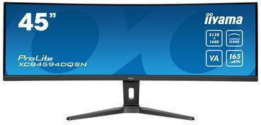 Iiyama ProLite XCB4594DQSN-B1 Ultrawide VA HDR Curved Gaming Monitor 44.5" 5120x1440 165Hz with Response Time 0.8ms GTG view 1