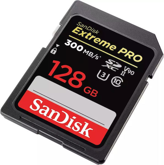 Sandisk Extreme Pro Sdxc Memory Card 128gb 300mb/s V90 view 3