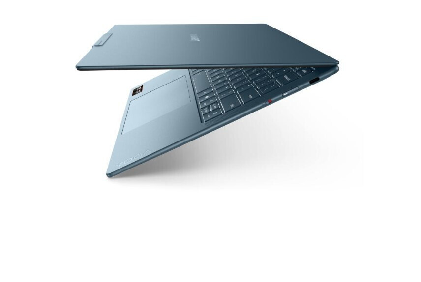 Lenovo Yoga Slim 7 14AGP11 14" OLED FHD+ (Ryzen AI 400 Series-445/16GB/1.0TB SSD/Radeon 840M/W11 Home) Tidal Teal (International English Keyboard) vue 3