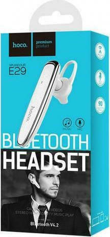 Hoco E29 Earbud Bluetooth Handsfree Earphone White view 4