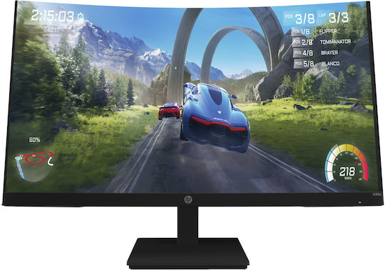 HP X32c VA Curved Gaming Monitor 31.5" FHD 1920x1080 165Hz with Response Time 1ms GTG