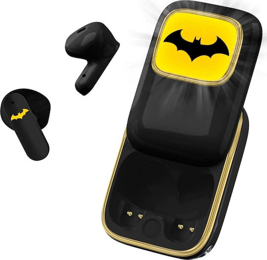 OTL Batman Dark Knight Slide In-ear Bluetooth Handsfree Earphones with Charging Case Black vista 4