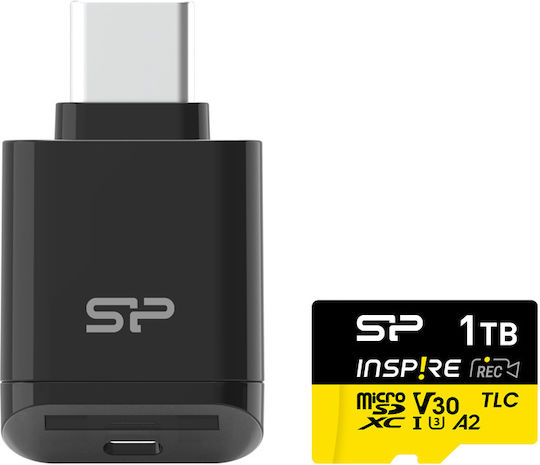 Silicon Power SDXC 1.0TB Class 10 U3 V30 A2 UHS-I view 1