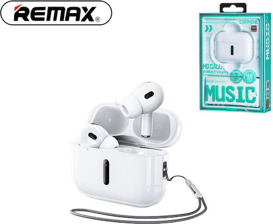 TWS PD-BT520 In-ear Bluetooth Handsfree Earphones with Charging Case White view 2