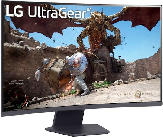 LG UltraGear 27GS60QX-B VA HDR Curved Monitor 27" QHD 2560x1440 180Hz with Response Time 1ms GTG view 5