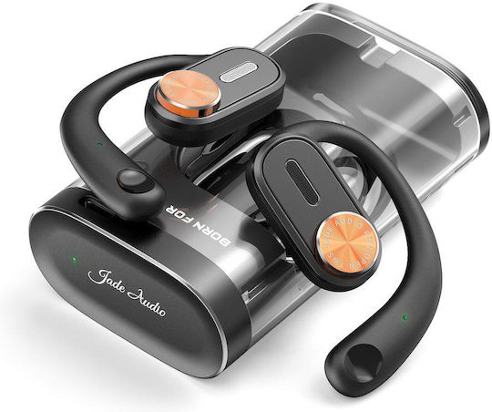 Fiio JadeAudio JW1 In-ear Bluetooth Handsfree Earphones with Sweat Resistance and Charging Case Black