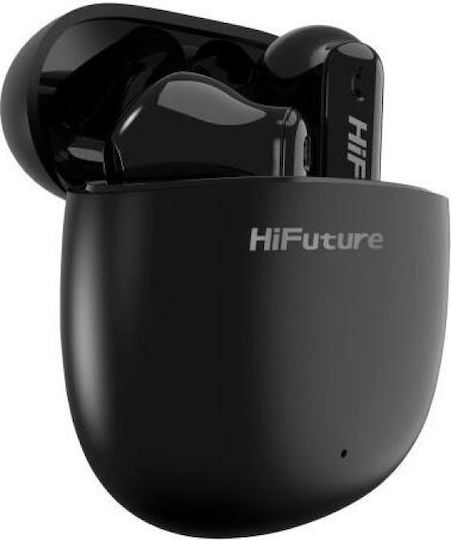HiFuture Colorbuds 2 Bluetooth Handsfree Earphones with Sweat Resistance and Charging Case Black