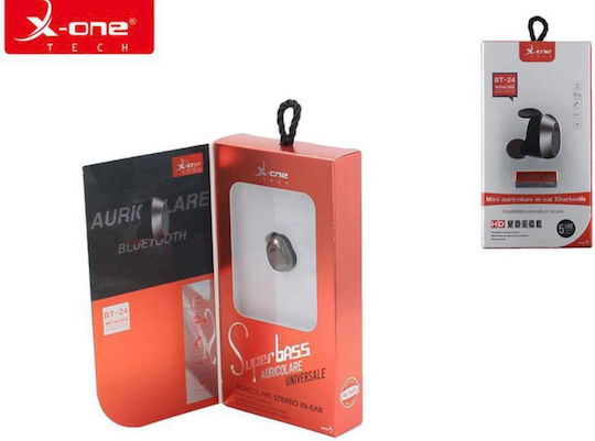 X-One BT-24 In-ear Bluetooth Handsfree Earphone Black view 1