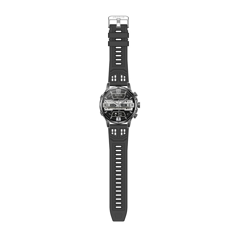 BlitzWolf BW-AT6 Plus 51mm Smartwatch with Heart Rate Monitor (Black) view 2